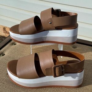 Matisse JAMs Double Strap Platform Women Sandal Size 8M